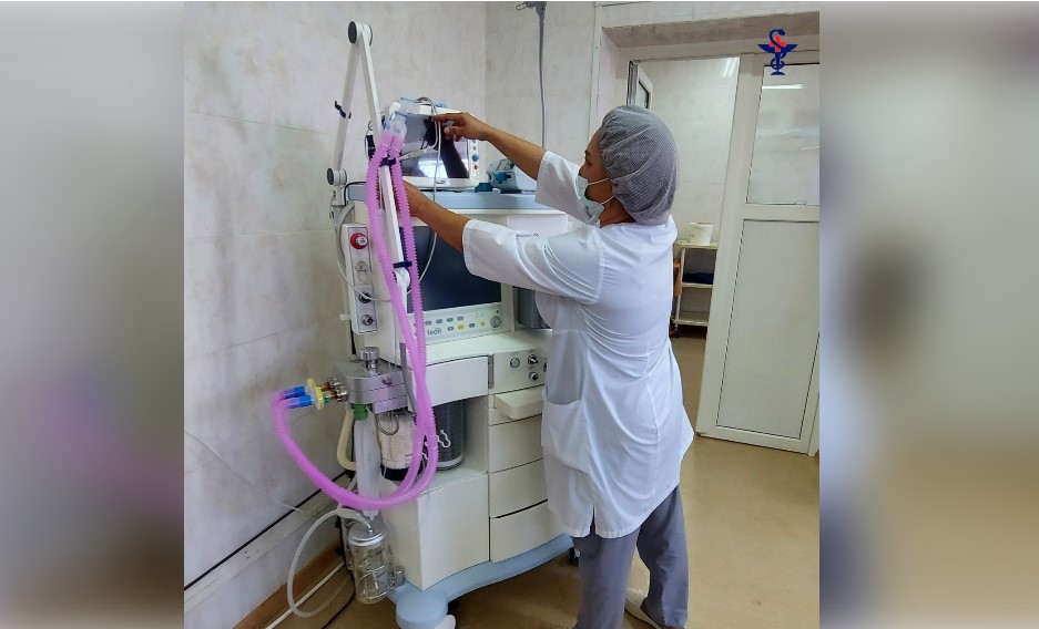 В астраханские районные больницы поступили современные наркозные аппараты