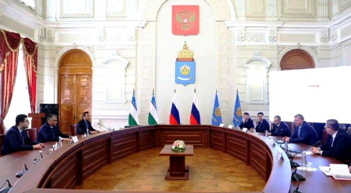 Плюс торговый дом: в Астрахани обсудили развитие сотрудничества региона и Узбекистана