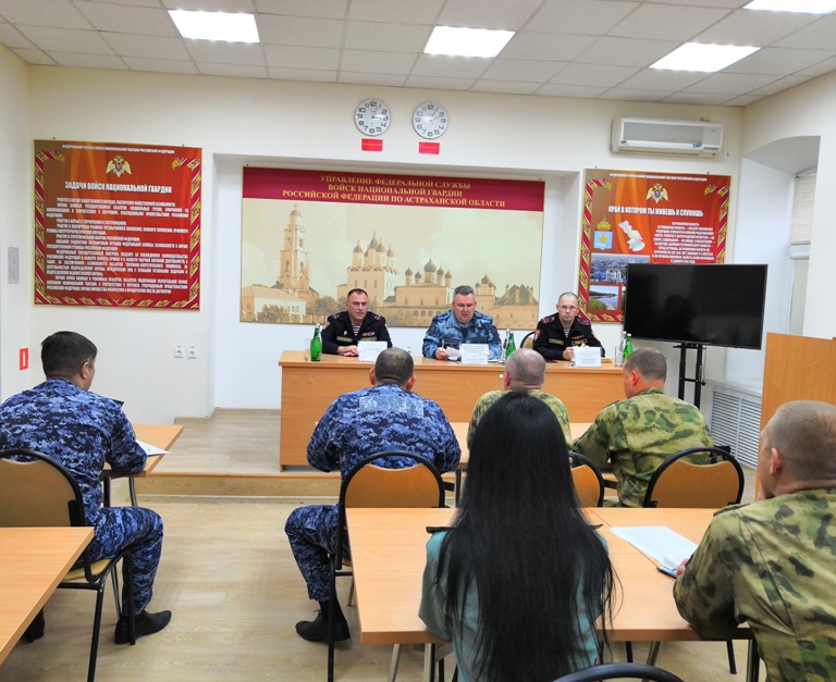 В Управлении Росгвардии по Астраханской области новый начальник