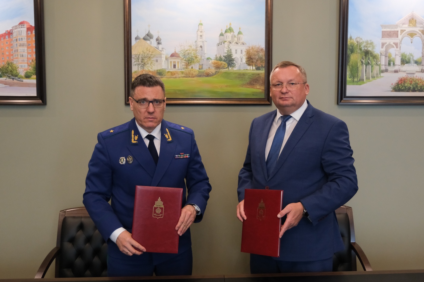 Дума и прокуратура Астраханской области подписали соглашение о сотрудничестве 