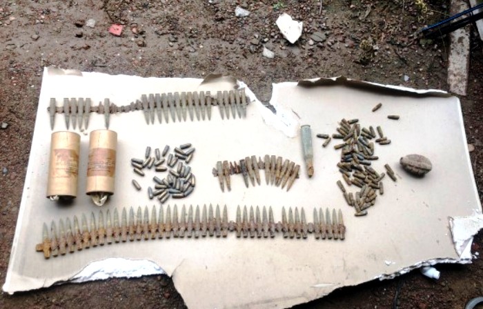 В Астраханской области полиция провела поиск незаконных боеприпасов и  оружия