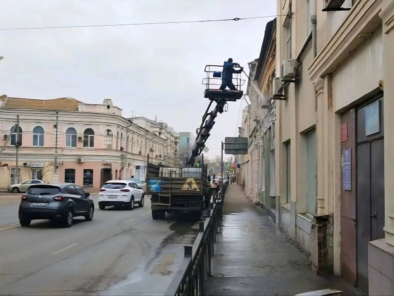 Астрахань намывают и начищают