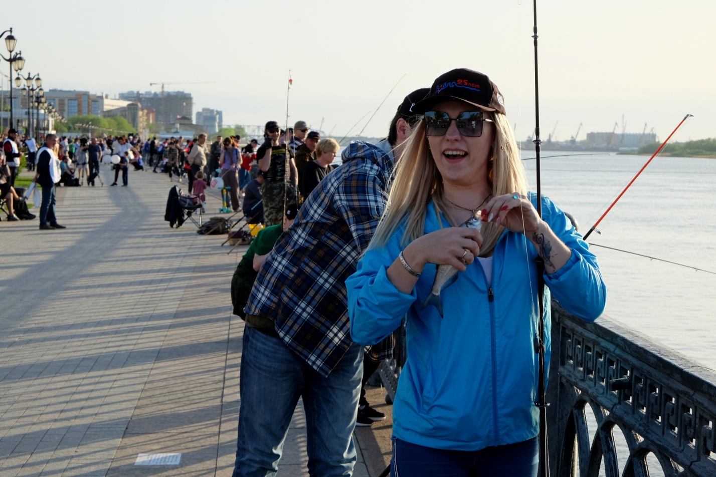 В Астрахани дан старт рыбацкому фестивалю «Вобла»: фоторепортаж