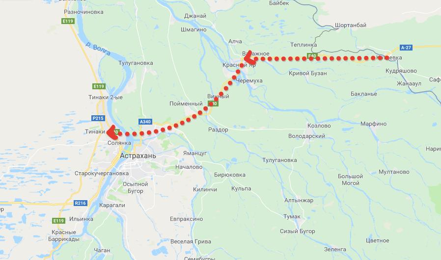 Минтранс РФ поддержит строительство северного обхода Астрахани