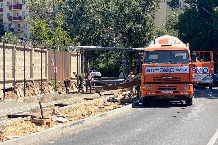 В Астрахани приступают ко второму этапу благоустройства Комсомольской	набережной