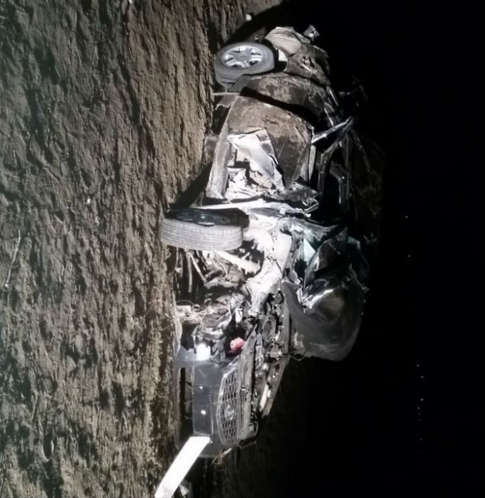 Астраханец уснул за рулем: жесткое ДТП на трассе, машина превратилась в консервную банку