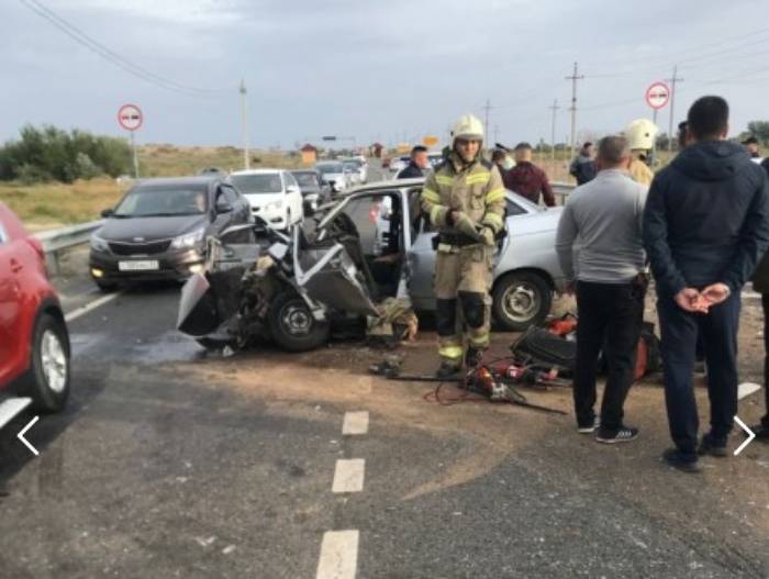 Подробности смертельного ДТП с участием трех машин на астраханской трассе