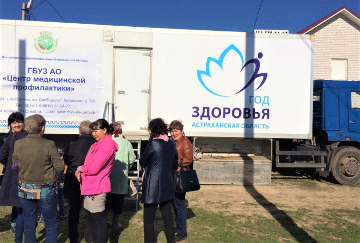 «Поезд здоровья» продолжает работу в Красноярском районе