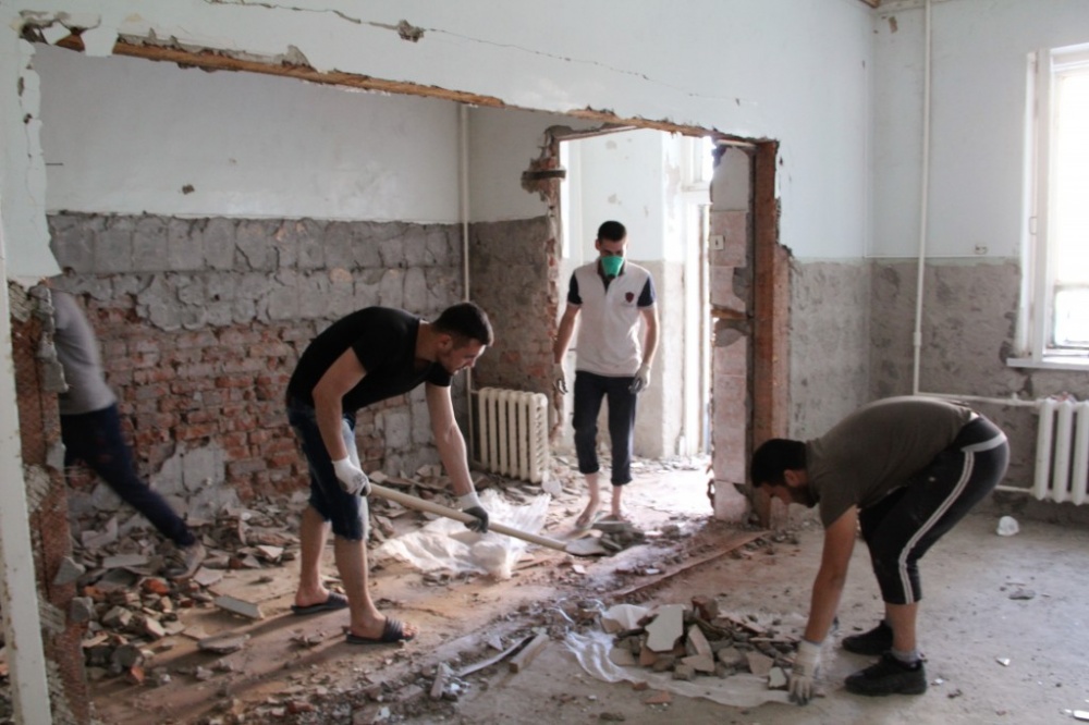 Дождались: ремонт астраханской инфекционной больницы за 260 млн начался