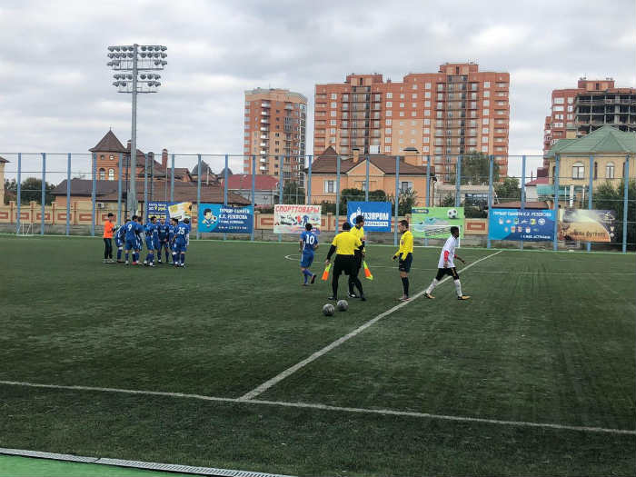 В Астрахани впервые проходит студенческий чемпионат по футболу