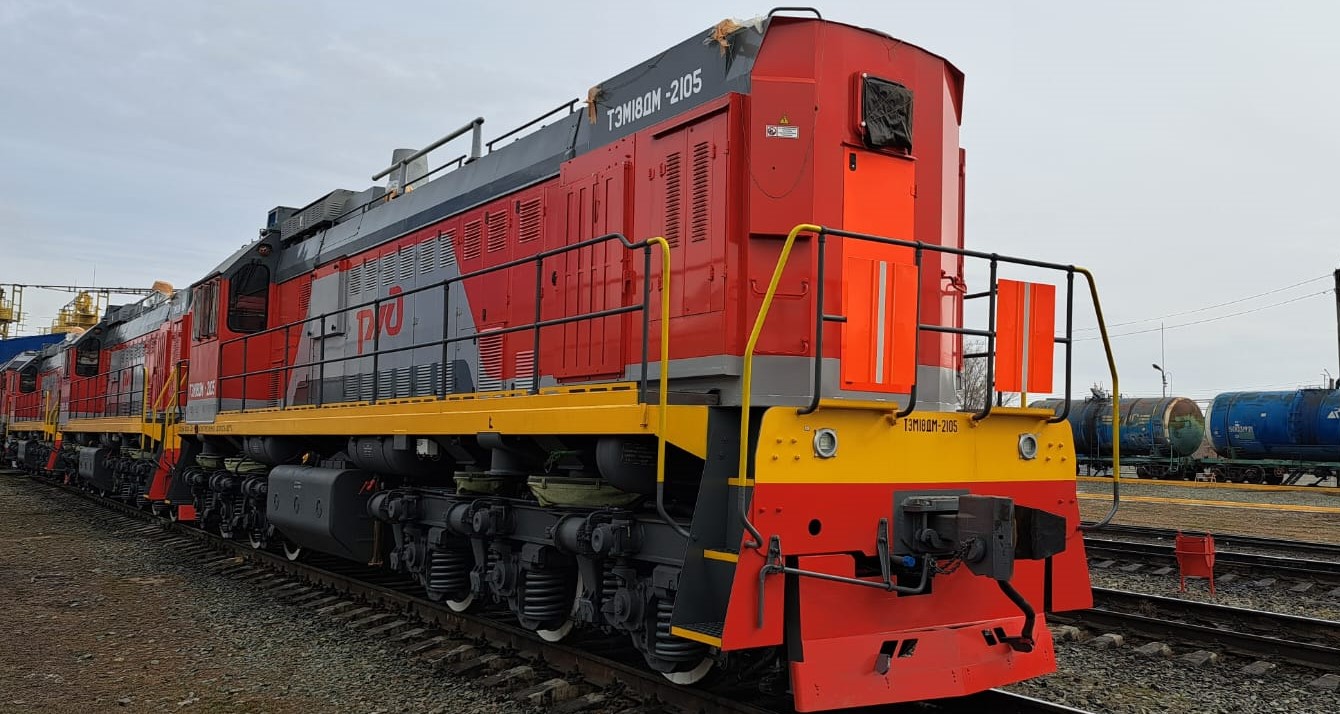 Три новых маневровых локомотива поступили в эксплуатационное локомотивное депо Астрахань-2  