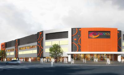 В Астрахани снова горел торговый центр «Ярмарка»