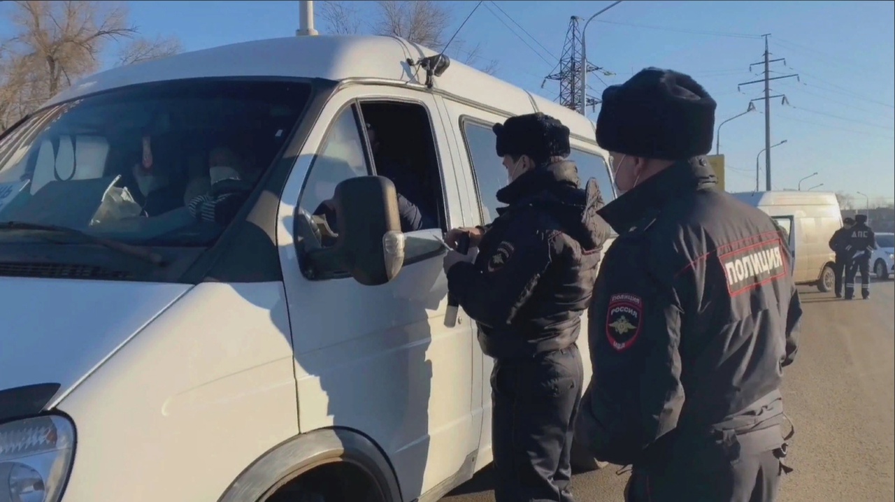 В Астрахани две пассажирские ГАЗели сняли с маршрута и отправили на штрафстоянку