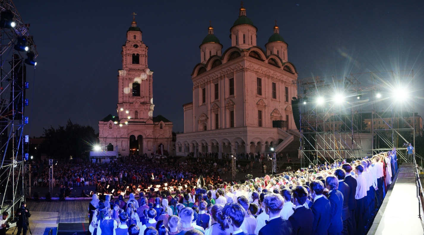 Сегодня в Астраханском кремле выступит 17 детских хоров со всей России