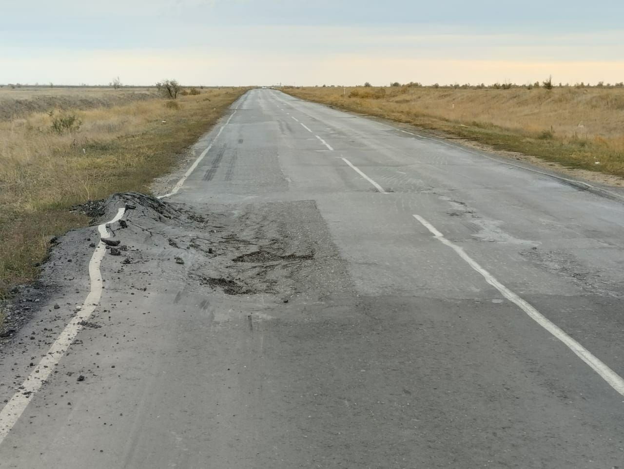 Дорожники вот-вот приступят к ремонту самого убитого участка трассы  Волгоград – Астрахань