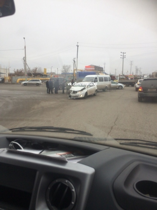 Снова маршрутка. В Астрахани произошло серьезное ДТП