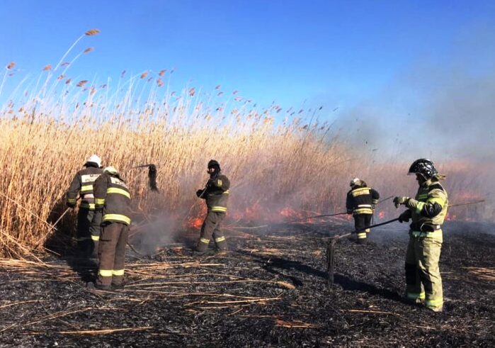 В правительственный перечень включены 25 астраханских сел, которым угрожают пожары