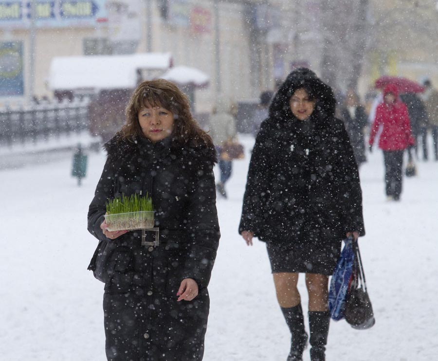 В Астрахани сильные морозы ожидаются во второй декаде января