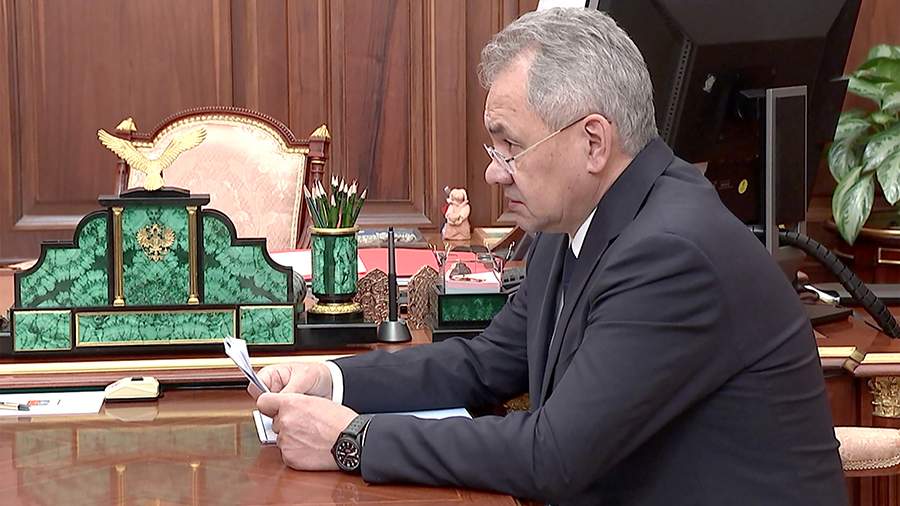 Министр обороны Шойгу доложил президенту Путину об освобождении Мариуполя ﻿