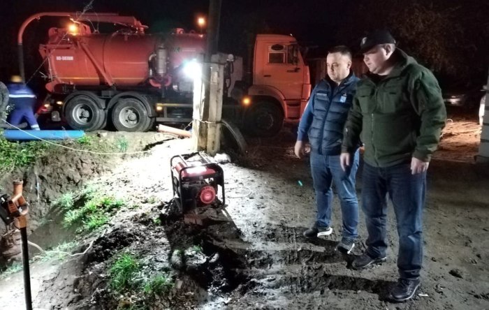 Ремонтные работы на сетях водоснабжения проходят под контролем администрации Астрахани