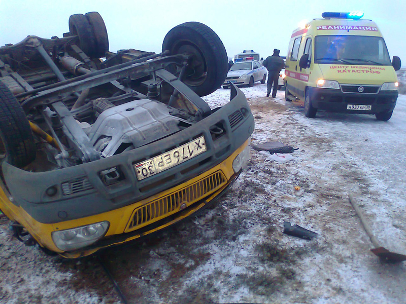 На дорогах Астраханской области снизилась смертность