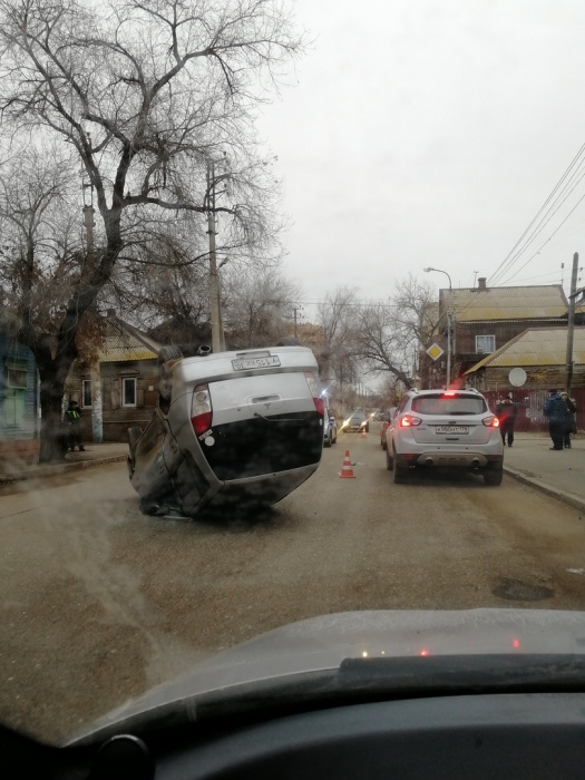 В центре города произошла жесткая авария