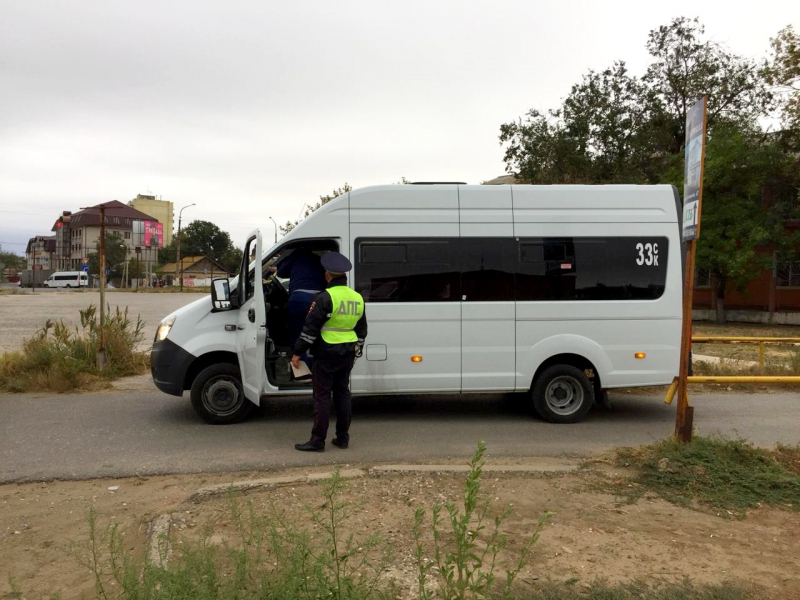 В Астрахани 71 маршрутка оказалась неисправной