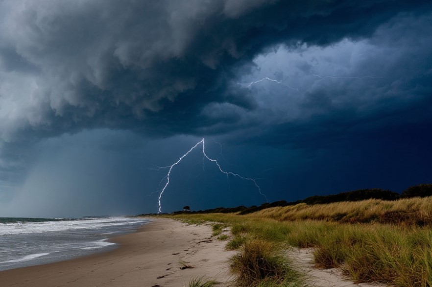 Астраханское МЧС выдало грозовое предупреждение