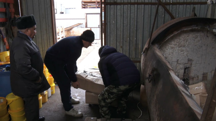 Под Астраханью уничтожили полтонны вяленой рыбы