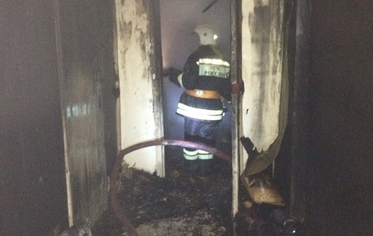 Снова в Астрахани горел Главпочтамт