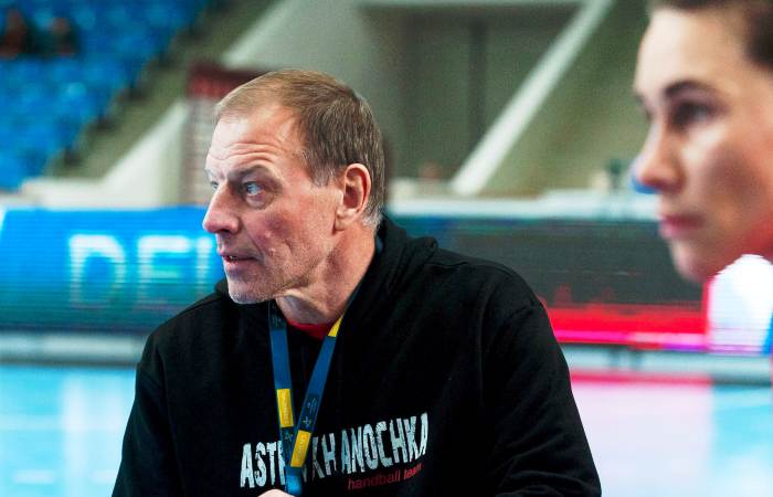 Наставник «Астраханочки» Алексей Алексеев стал заслуженным тренером России