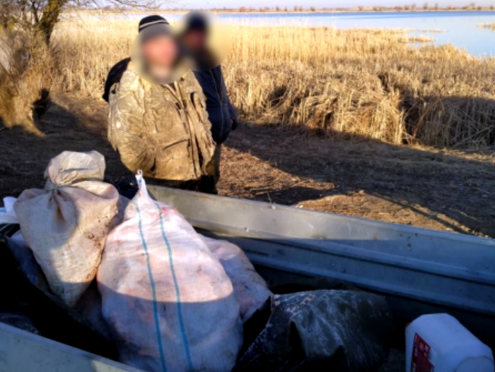 Астраханские полицейские задержали волгоградских браконьеров