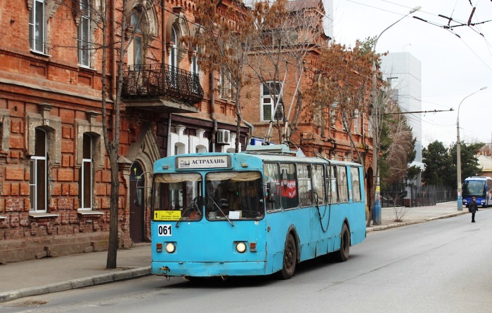 Астраханский численник. Троллейбус мог бы отметить 55-летие