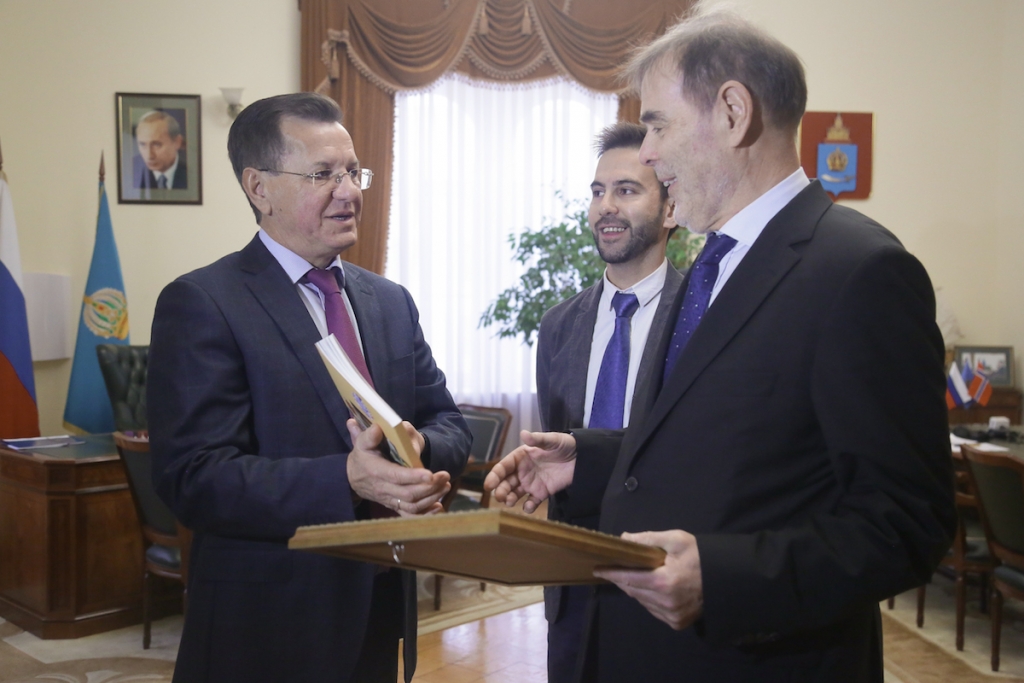 Астрахань впервые посетил посол Норвегии