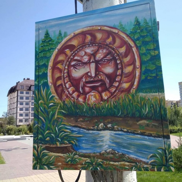 В Астрахани трансформаторы превращаются в произведения искусства