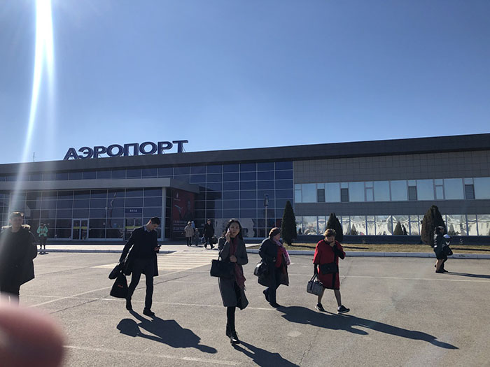 У астраханского аэропорта вновь есть бесплатная парковка