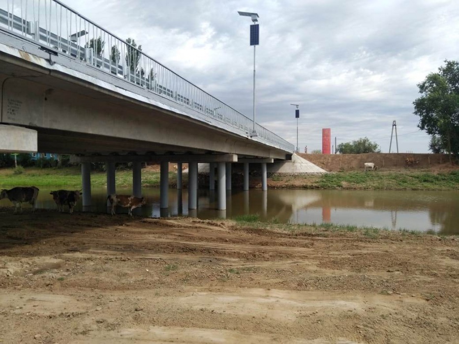 В Астраханской области отремонтировали ещё один мост