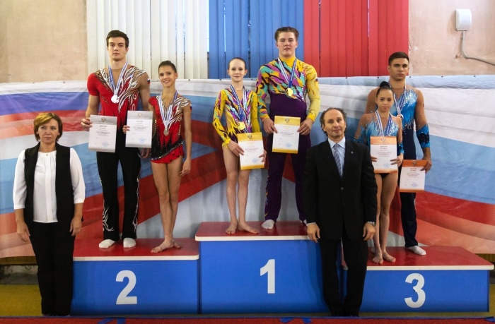Астраханцы выиграли бронзу на чемпионате России по спортивной акробатике