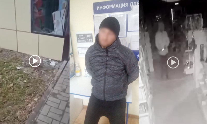 Душа астраханца требовала продолжения банкета, и он ограбил киоск и магазин косметики