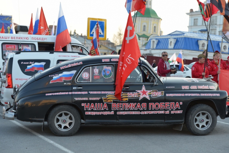 Маршрут автопробега в честь Дня Победы пройдет через Астрахань