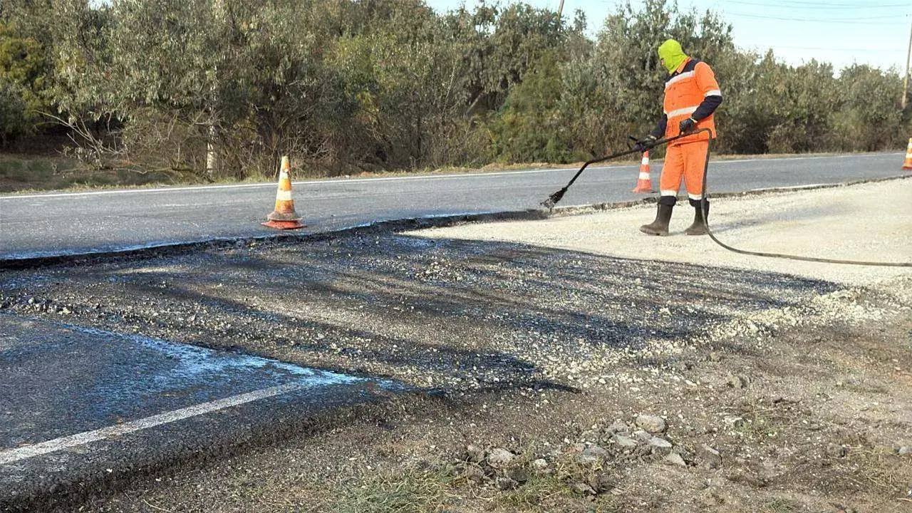 Подъезд к пункту пропуска Караозек в Астраханской области приводят в порядок