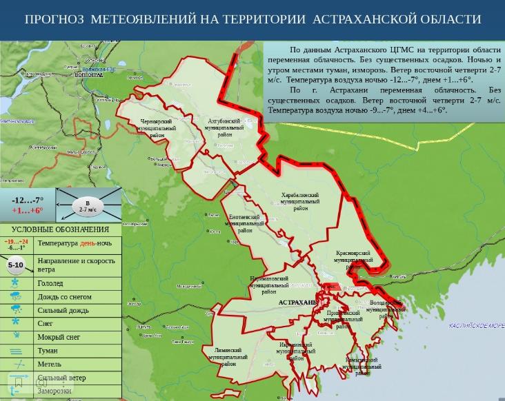 Погода в Астрахани на четверг, 2 февраля 2023 года: переменная облачность