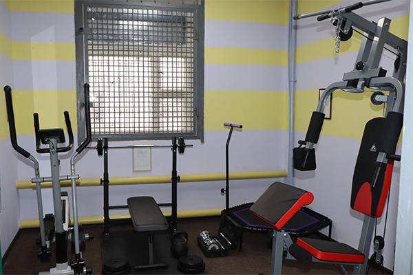 В астраханском СИЗО открыли спортивный зал