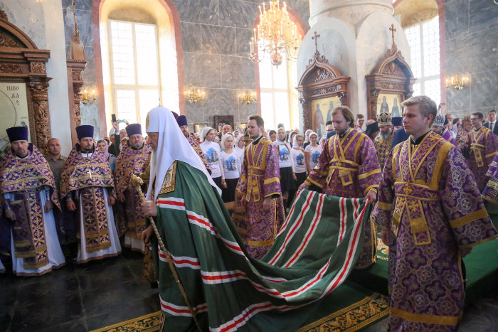 Второй день визита Патриарха Кирилла в Астрахань
