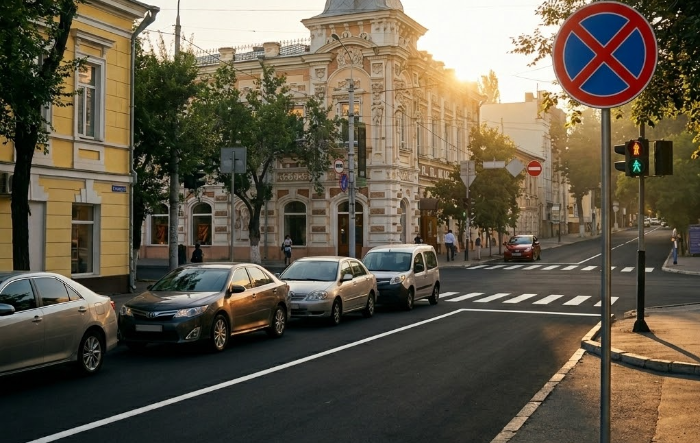 Астраханские власти намерены зачистить улицу Кирова от припаркованного транспорта
