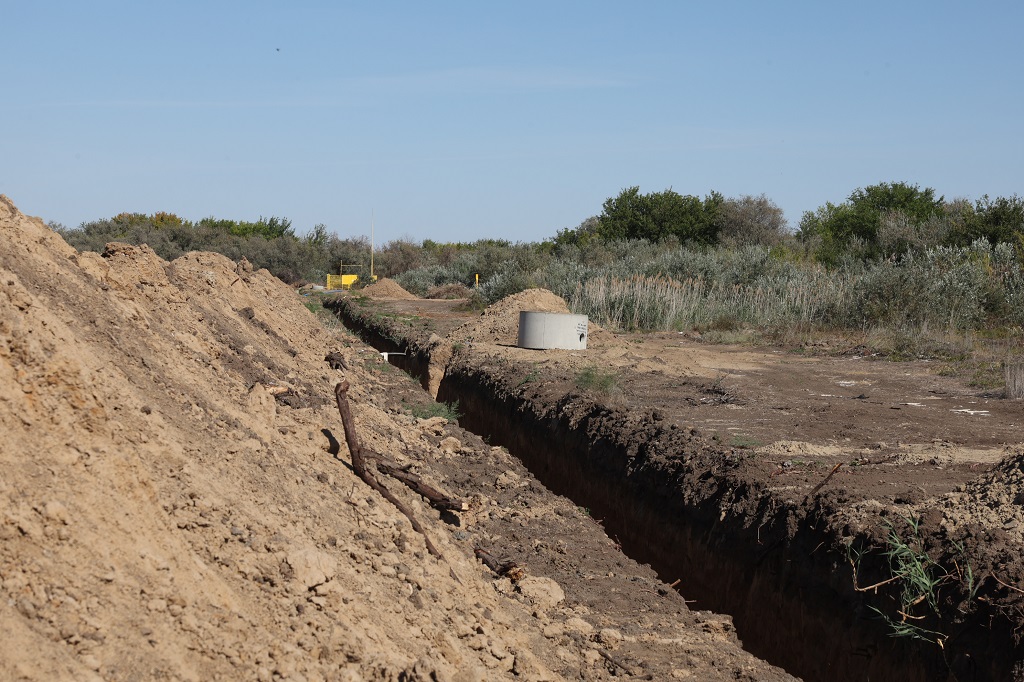 В Астраханской области ведутся работы по закольцовке сетей водоснабжения