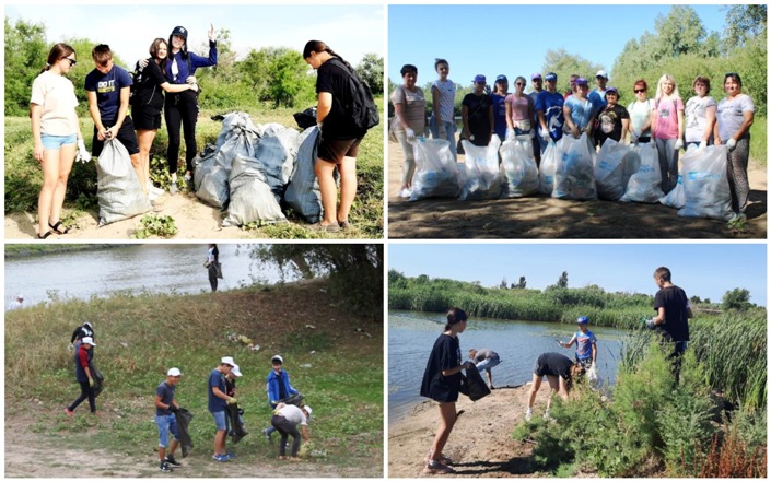 С начала года в Астраханской области убрали мусор с 400 км берегов рек 
