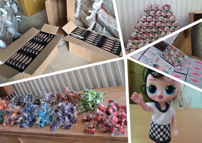 Астраханские таможенники выявили крупную партию контрафактных игрушек