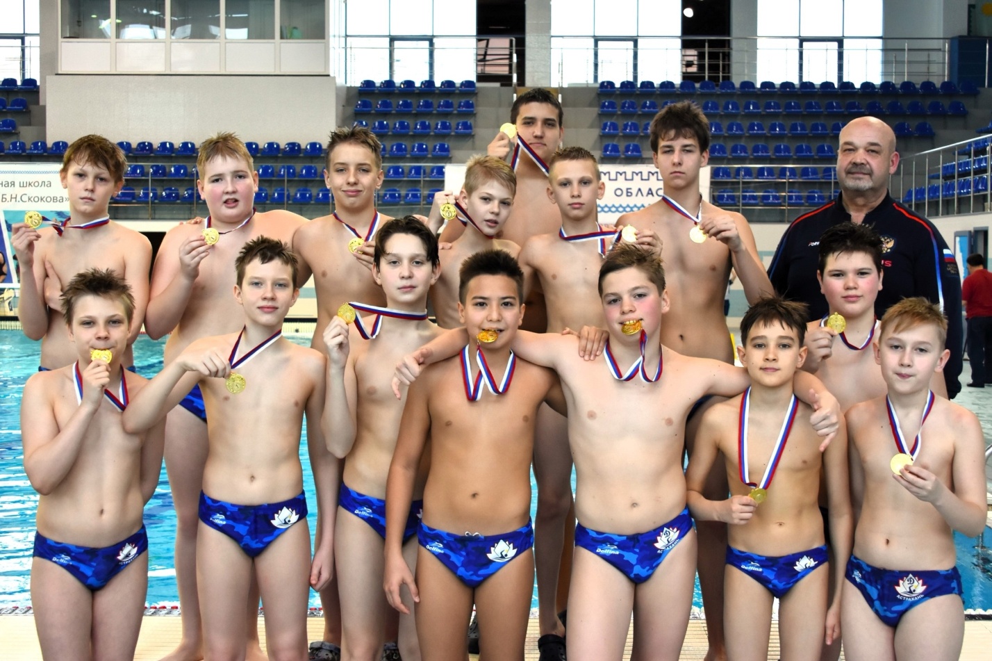 Астраханские юниоры победили во Всероссийских соревнованиях по водному поло