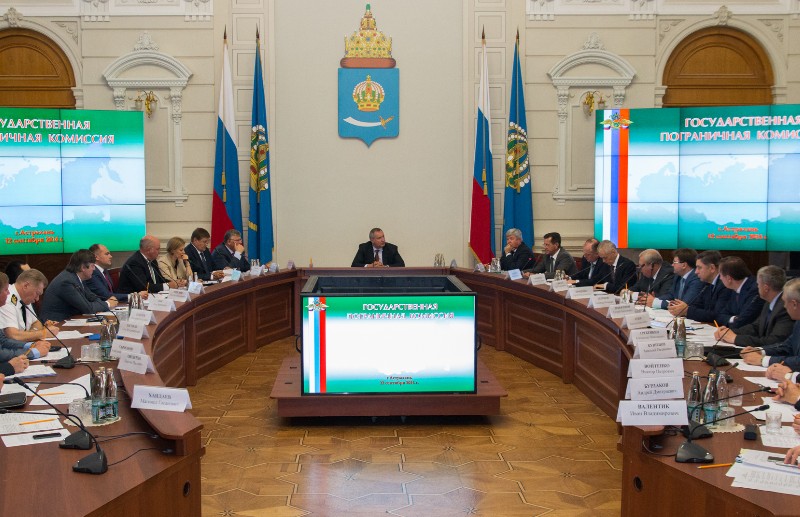 В Астрахани состоялось заседание Государственной пограничной комиссии